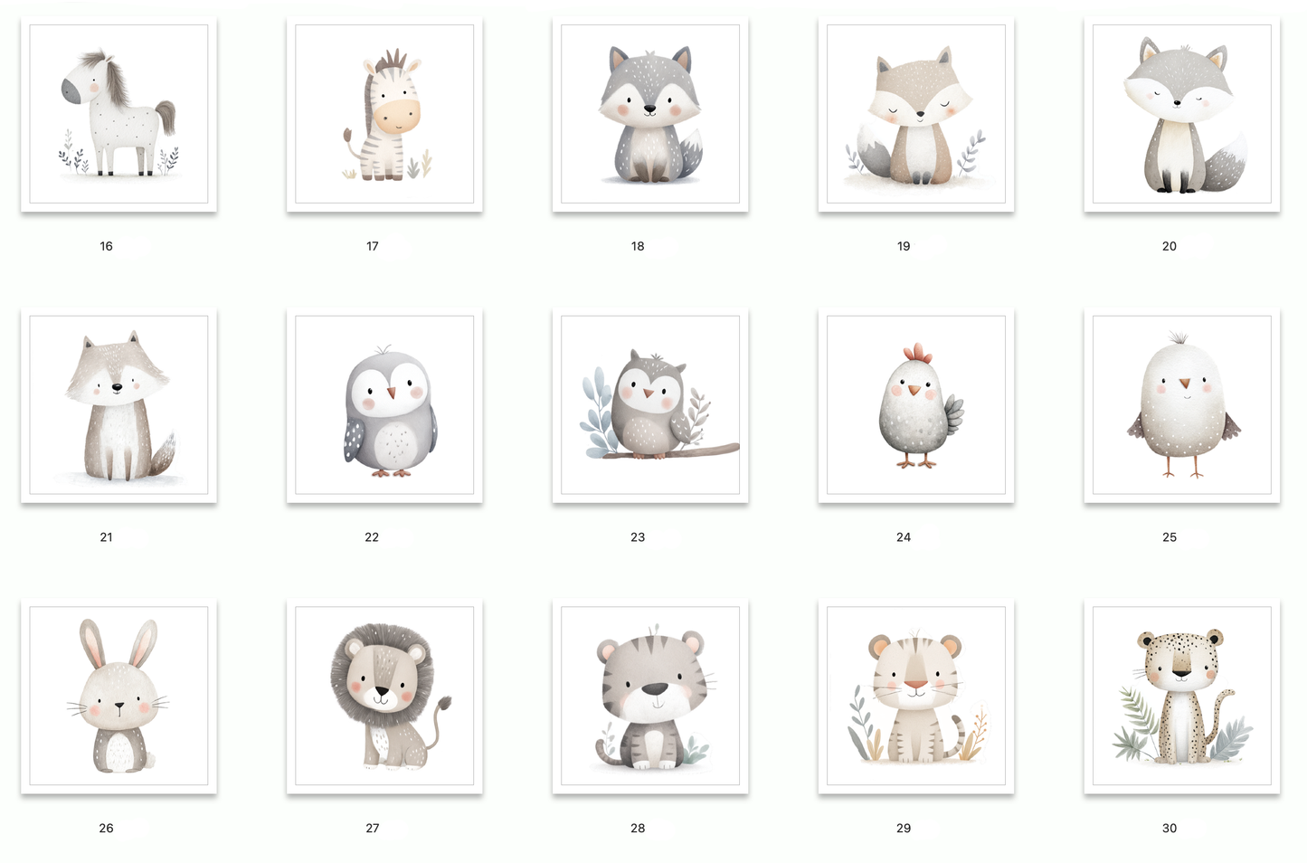 M44a - Boho Animals (Toniebox 2)