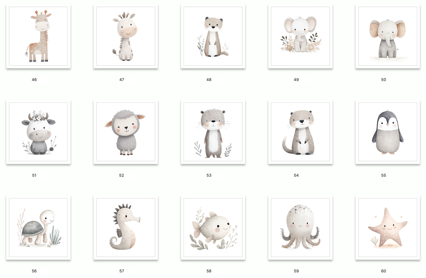 M44a - Boho Animals (Toniebox 2)