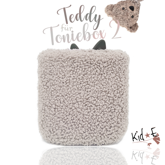 Bestseller Meistverkauft Kid E Handmade Toniebox 2 Bezug Schutzbezug Teddy Beige
