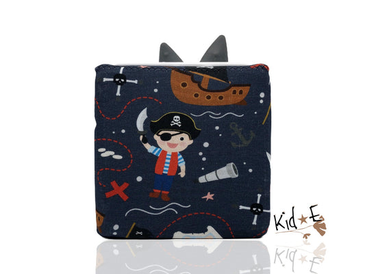 Kid E Handmade Toniebox Bezug Schutzbezug Pirat Dunkel Blau
