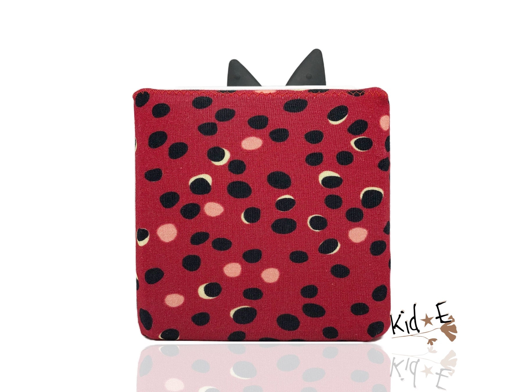 Kid E Handmade Toniebox Bezug Schutzbezug Punkte Rot