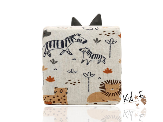 Kid E Handmade Toniebox Bezug Schutzbezug Safari