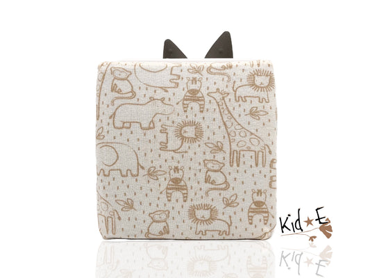 Kid E Handmade Toniebox Bezug Schutzbezug Safari Beige