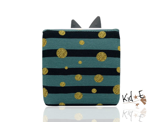 Kid E Handmade Toniebox Bezug Schutzbezug Glitzer optik Grün 