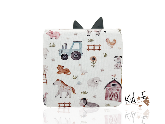 Kid E Handmade Toniebox Hülle Bauernhof Zubehör personalisiert mit Name