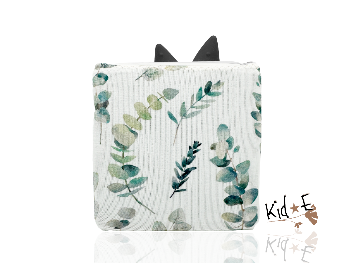 Kid E Handmade Toniebox Hülle Blumen Eukalyptus Zubehör personalisiert mit Name