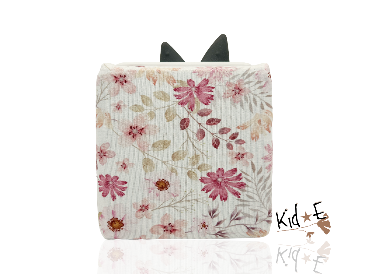 Kid E Handmade Toniebox Hülle Blumen Rosa Pink Zubehör personalisiert mit Name