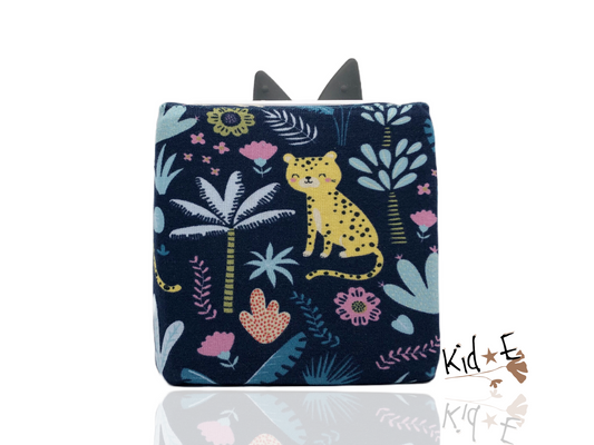Kid E Handmade Toniebox Hülle Jungle Leopard Zubehör personalisiert mit Name