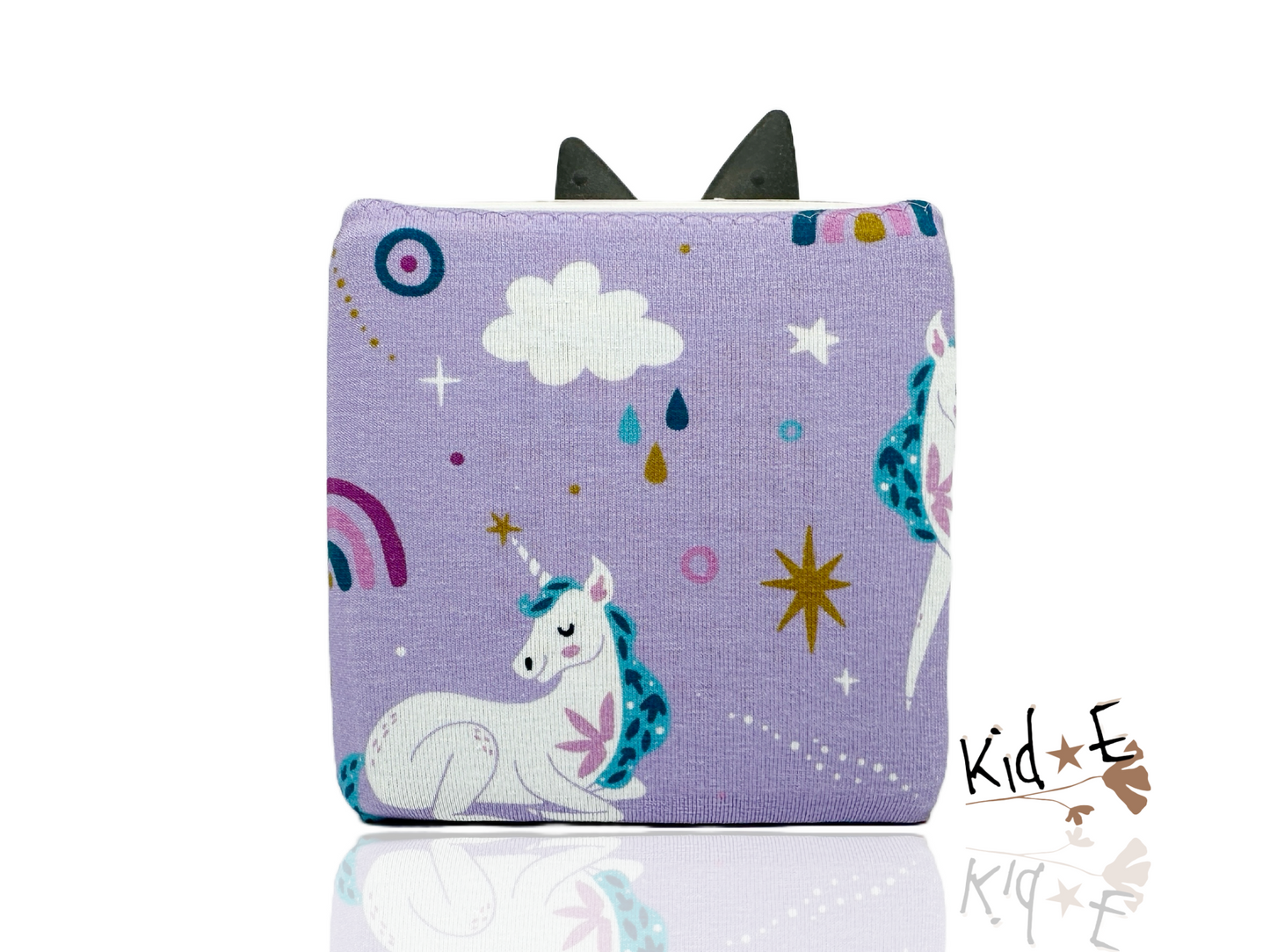 Kid E Handmade Toniebox Hülle Regenbogen Einhorn Zubehör personalisiert mit Name