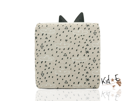 Kid E Handmade Toniebox Hülle Regenwolke Beige Zubehör personalisiert mit Name