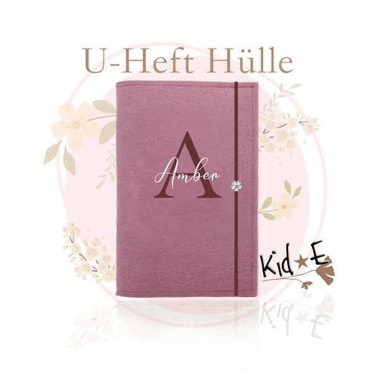 U-Heft Hülle aus Filz