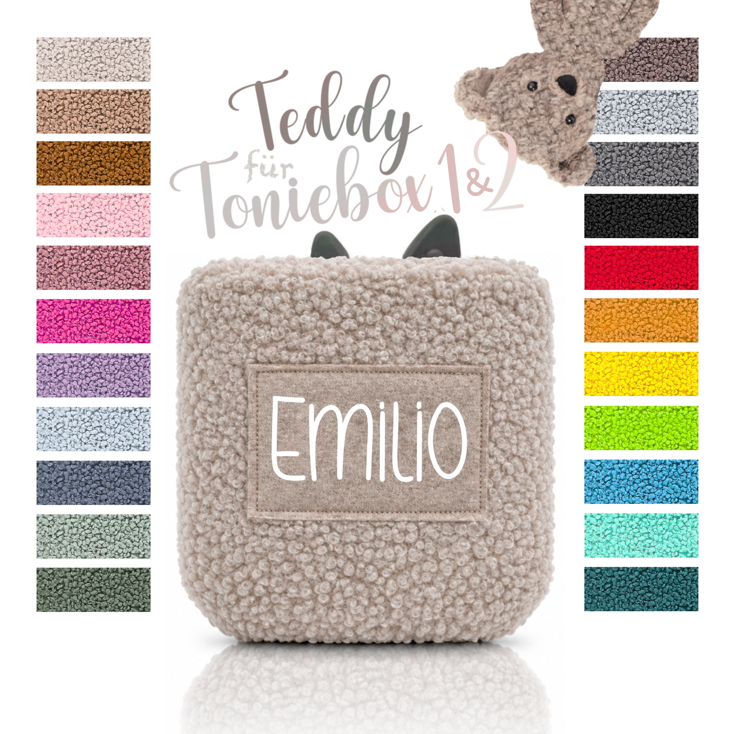 Teddy Hülle passend für Toniebox 1 oder 2