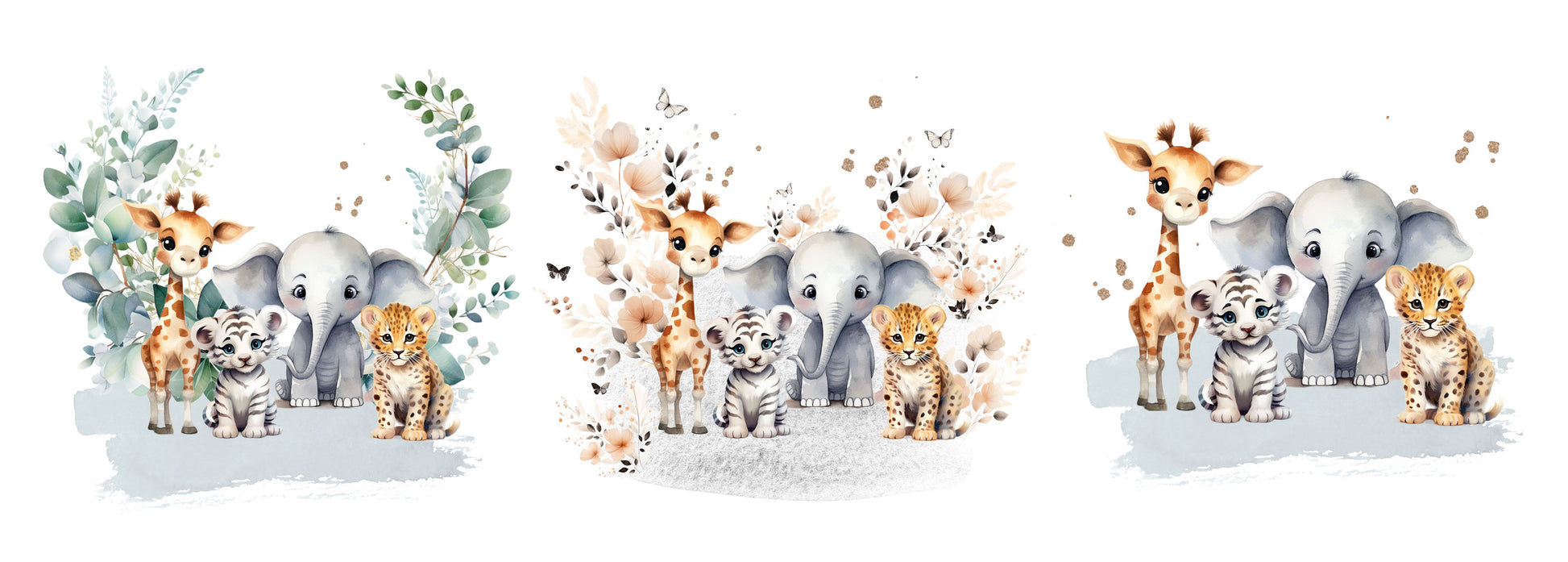 Toniebox 2 Schutzfolien Aufkleber Safari Tiere Zubehör von Kid E Handmade