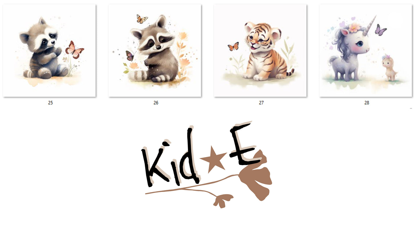 Toniebox Schutzfolie Tiere Schmetterling