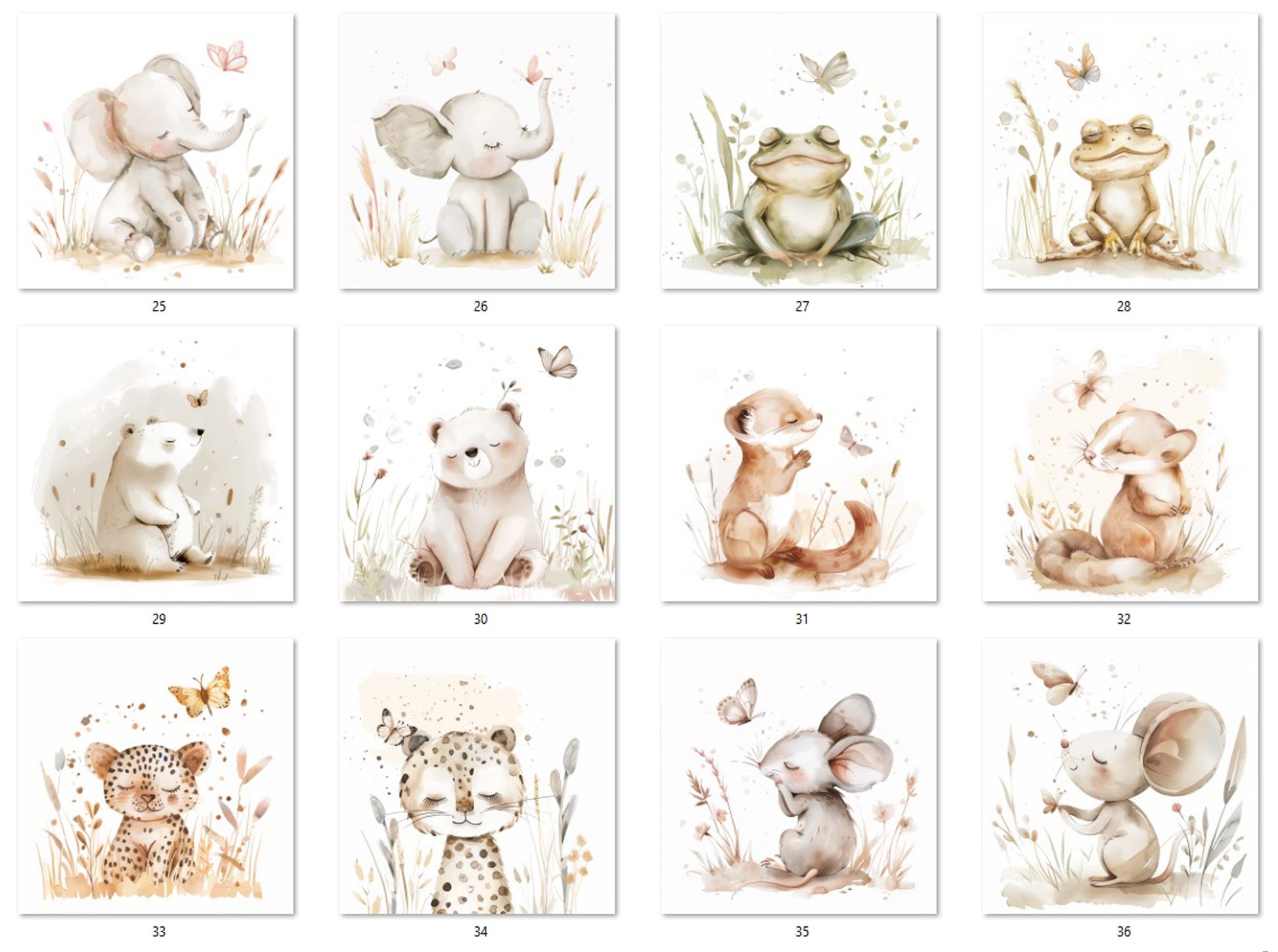 Toniebox Schutzfolie Frosch Elefant Bear   Beige