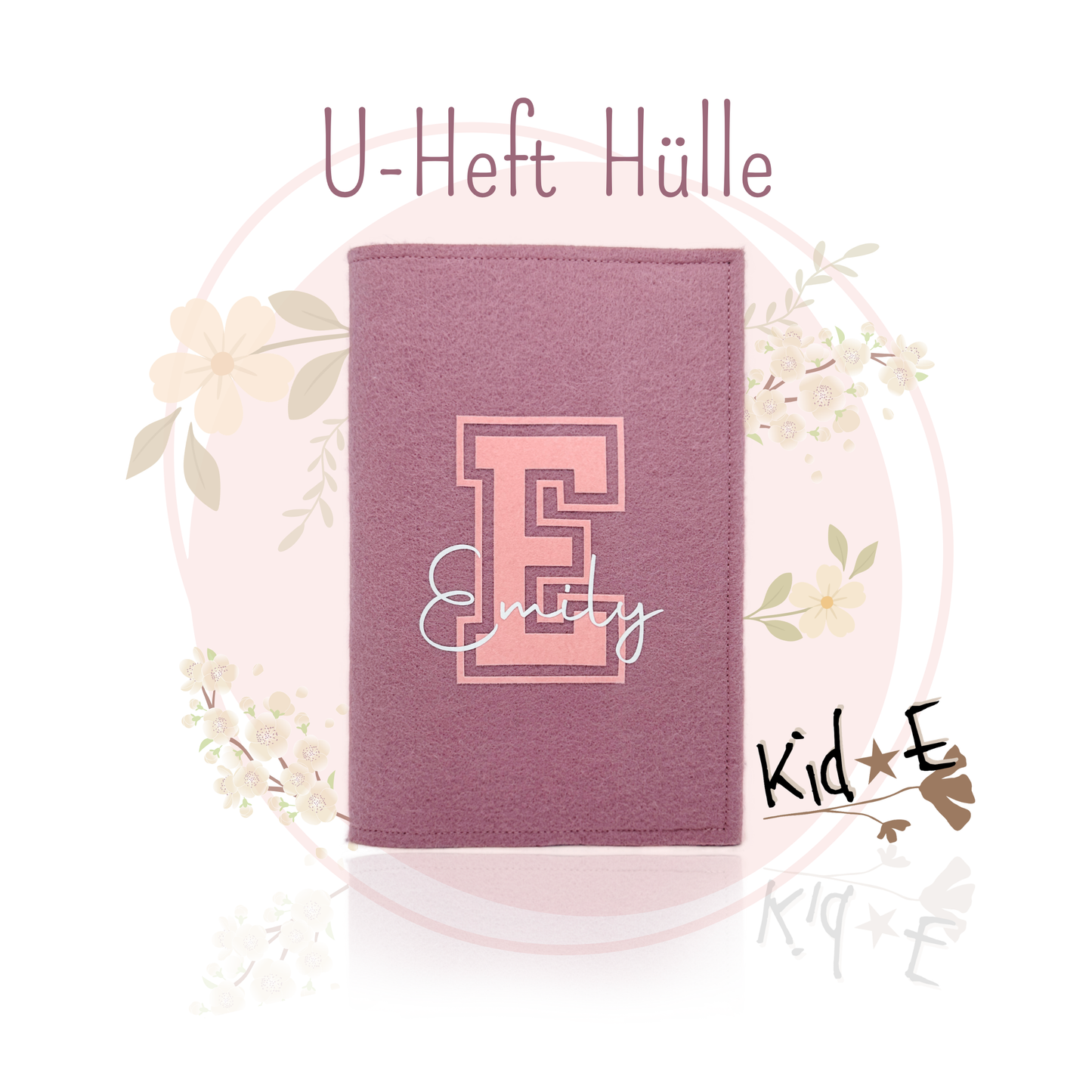 U-Heft Hülle aus Filz