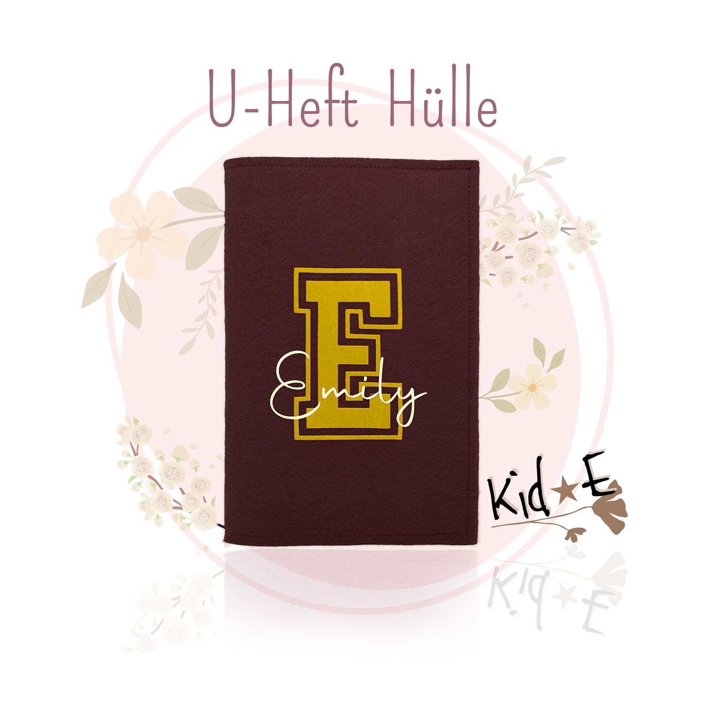 U-Heft Hülle aus Filz