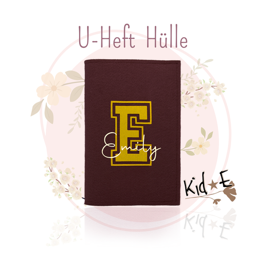 U-Heft Hülle aus Filz