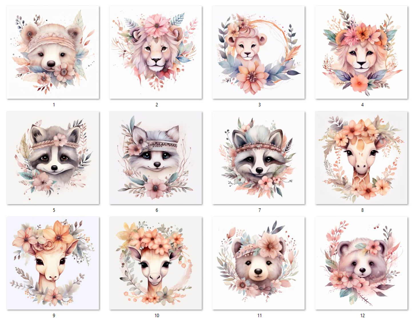 M15 Flower Animals