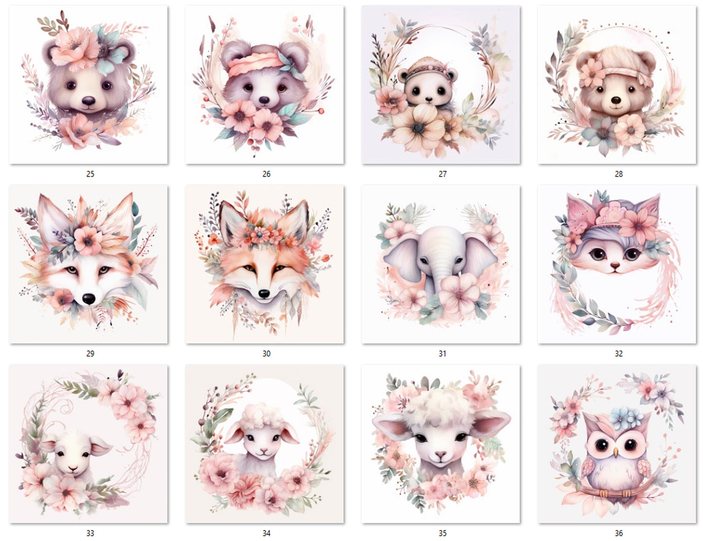 M15 Flower Animals