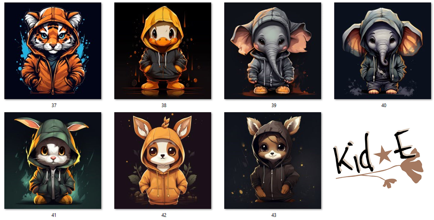 M13 Hooded Animals