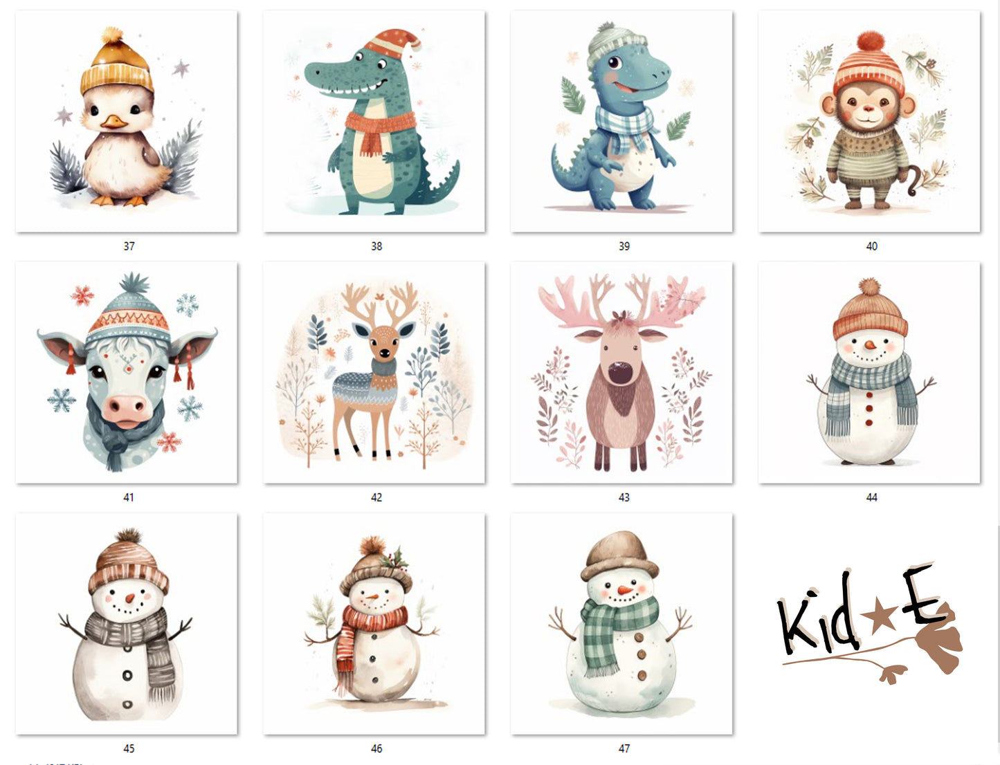 M38 Winter Animals