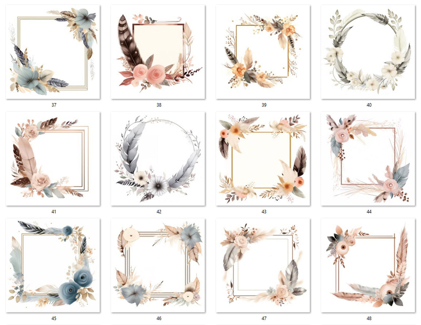 M37 - Boho Frames (Toniebox 2)