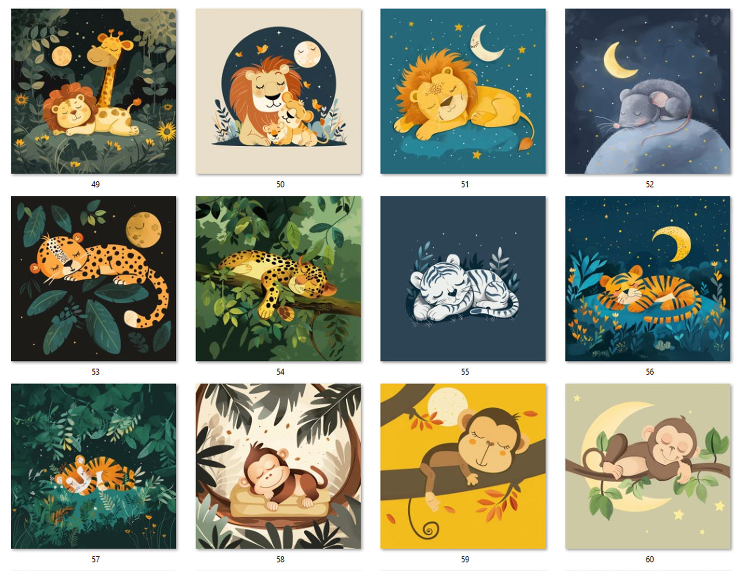 M39 Sleeping Animals