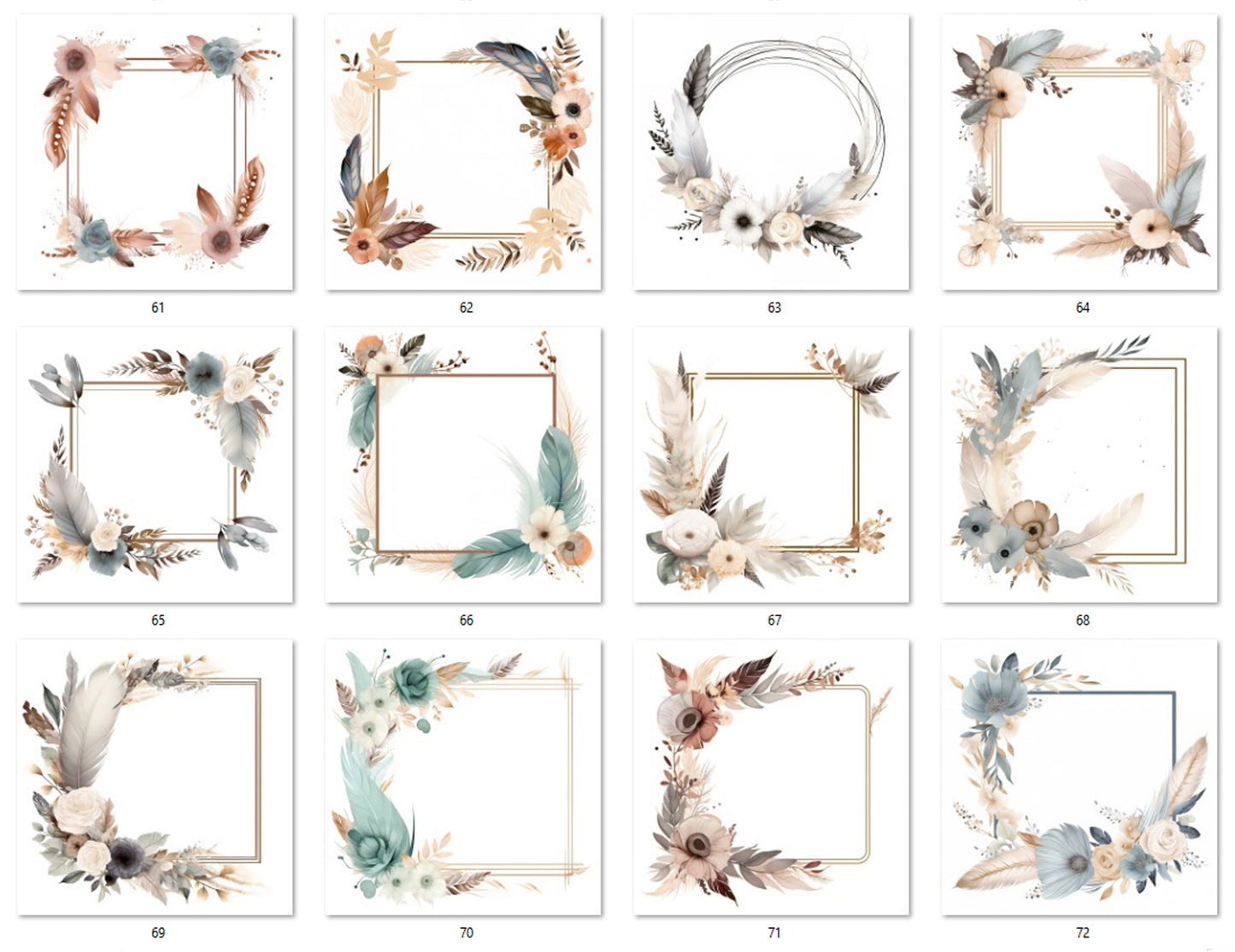 M37 - Boho Frames (Toniebox 2)