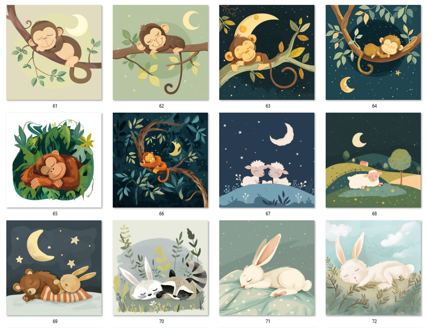 M39 Sleeping Animals