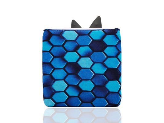 Toniebox Schutzbezug - Blaue Hexagon